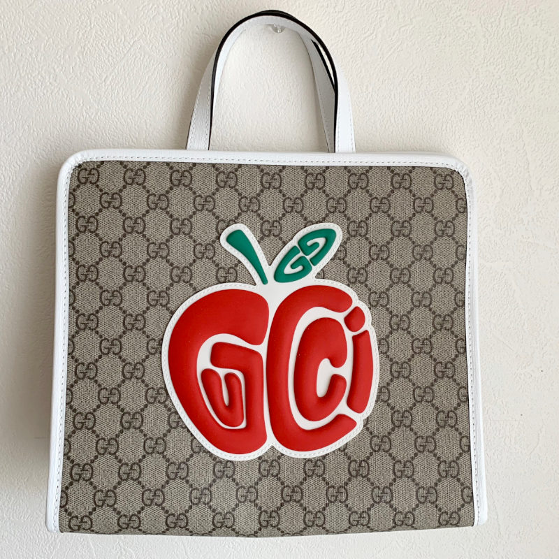 お取り寄せ】『GUCCI』リンゴモチーフ GG トートバッグ ＜要在庫確認＞ – PICCOLONE ブランドセレクトショップ