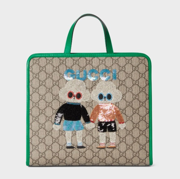 GUCCI』キム・スンヨン ドッグ エンブロイダリー GG トートバッグ – PICCOLONE ブランドセレクトショップ