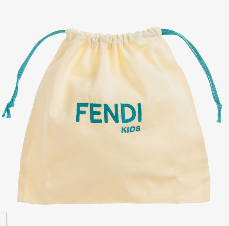 『FENDI』 FFモノグラム カシミア混 ブランケット